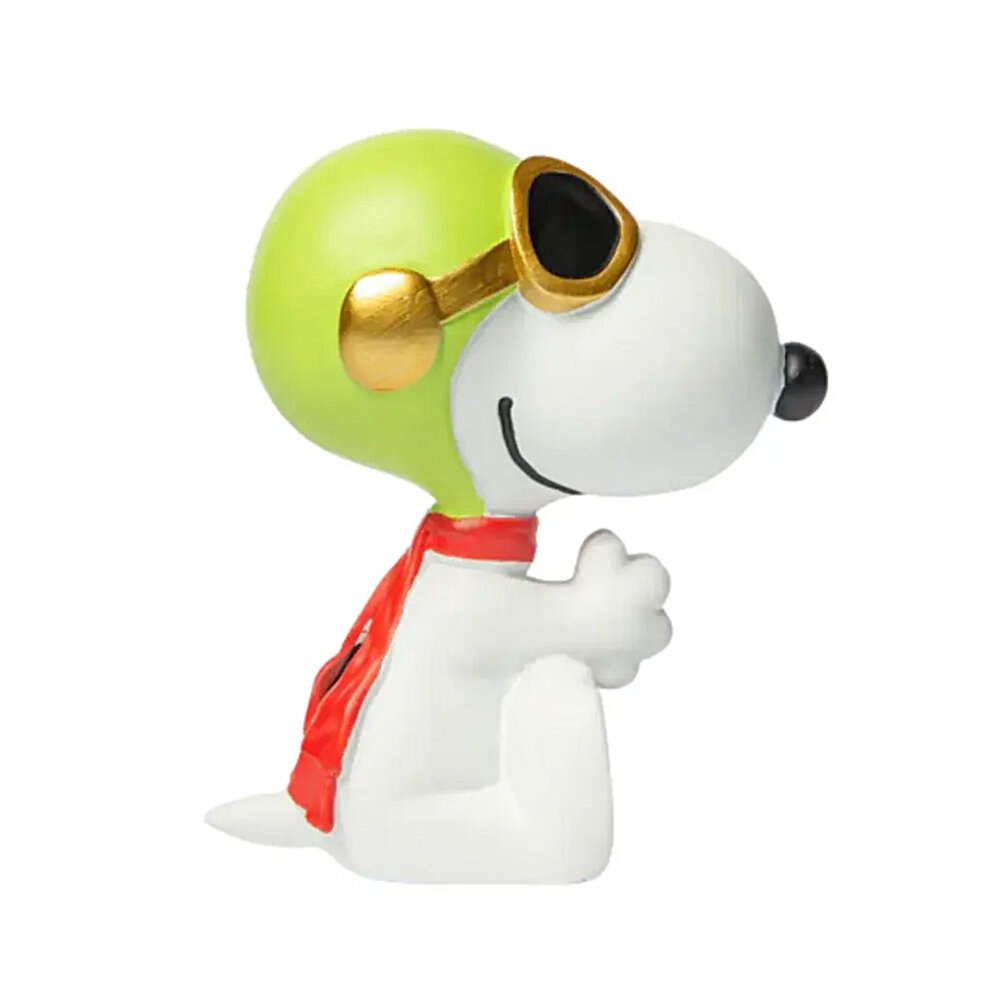 Blogo Design - Beeld Snoopy Aviator Wit Kunststof 14x25cm