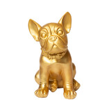 Melting Pot - Beeld Bulldog Goud Kunststof 22x25cm