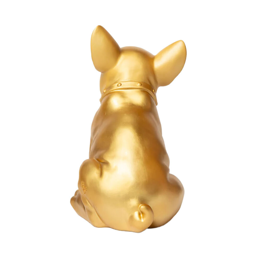 Melting Pot - Beeld Bulldog Goud Kunststof 22x25cm Melting Pot - Beeld Bulldog Goud Kunststof 22x25cm