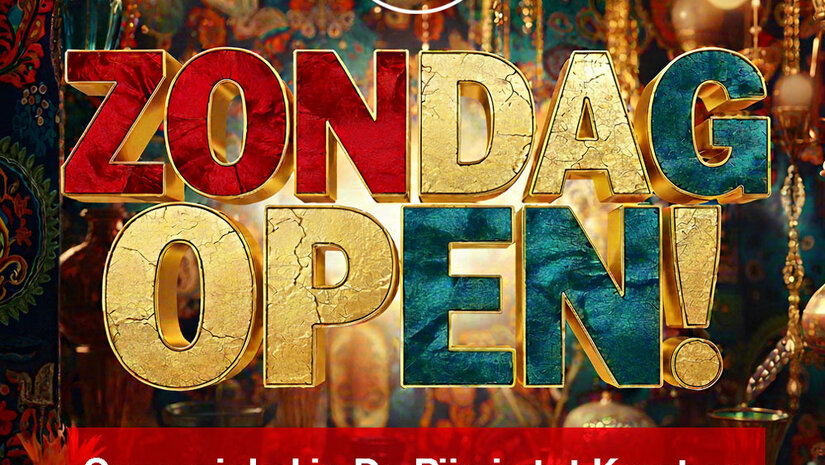 TIP: Onze winkel is op zondag open!