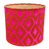 Colmore - Lampenkap Eliora Fuchsia Oranje 38x33cm Colmore - Lampenkap Eliora Fuchsia Oranje 38x33cm