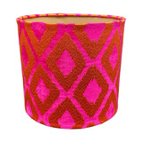 Colmore - Lampenkap Eliora Fuchsia Oranje 31x28cm Colmore - Lampenkap Eliora Fuchsia Oranje 31x28cm