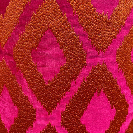 Colmore - Lampenkap Eliora Fuchsia Oranje 31x28cm Colmore - Lampenkap Eliora Fuchsia Oranje 31x28cm