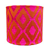 Colmore - Lampenkap Eliora Fuchsia Oranje 31x28cm Colmore - Lampenkap Eliora Fuchsia Oranje 31x28cm