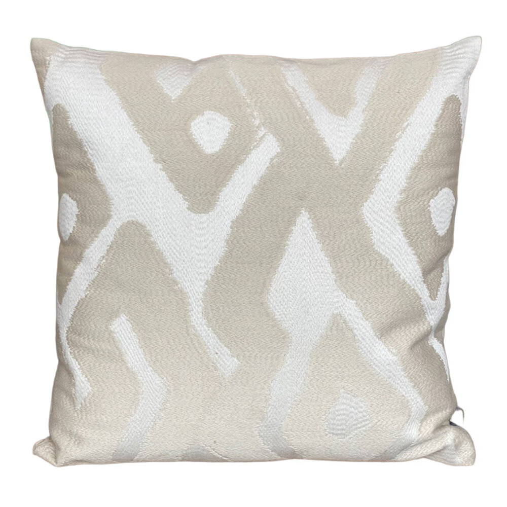 Colmore - Sierkussen Ayla Ivoor-Beige Katoen 50x50cm Colmore - Sierkussen Ayla Ivoor-Beige Katoen 50x50cm