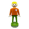 Blogo Design - Vaas - Beeld Playmobil Jongen Oranje Keramiek 17x35cm Blogo Design - Vaas - Beeld Playmobil Jongen Oranje Keramiek 17x35cm