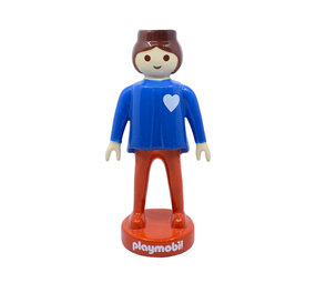 Blogo Design - Vaas - Beeld Playmobil Meisje Blauw Keramiek 12x25cm Blogo Design - Vaas - Beeld Playmobil Meisje Blauw Keramiek 12x25cm