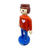Blogo Design - Vaas - Beeld Playmobil Jongen Rood Keramiek 12x25cm Blogo Design - Vaas - Beeld Playmobil Jongen Rood Keramiek 12x25cm