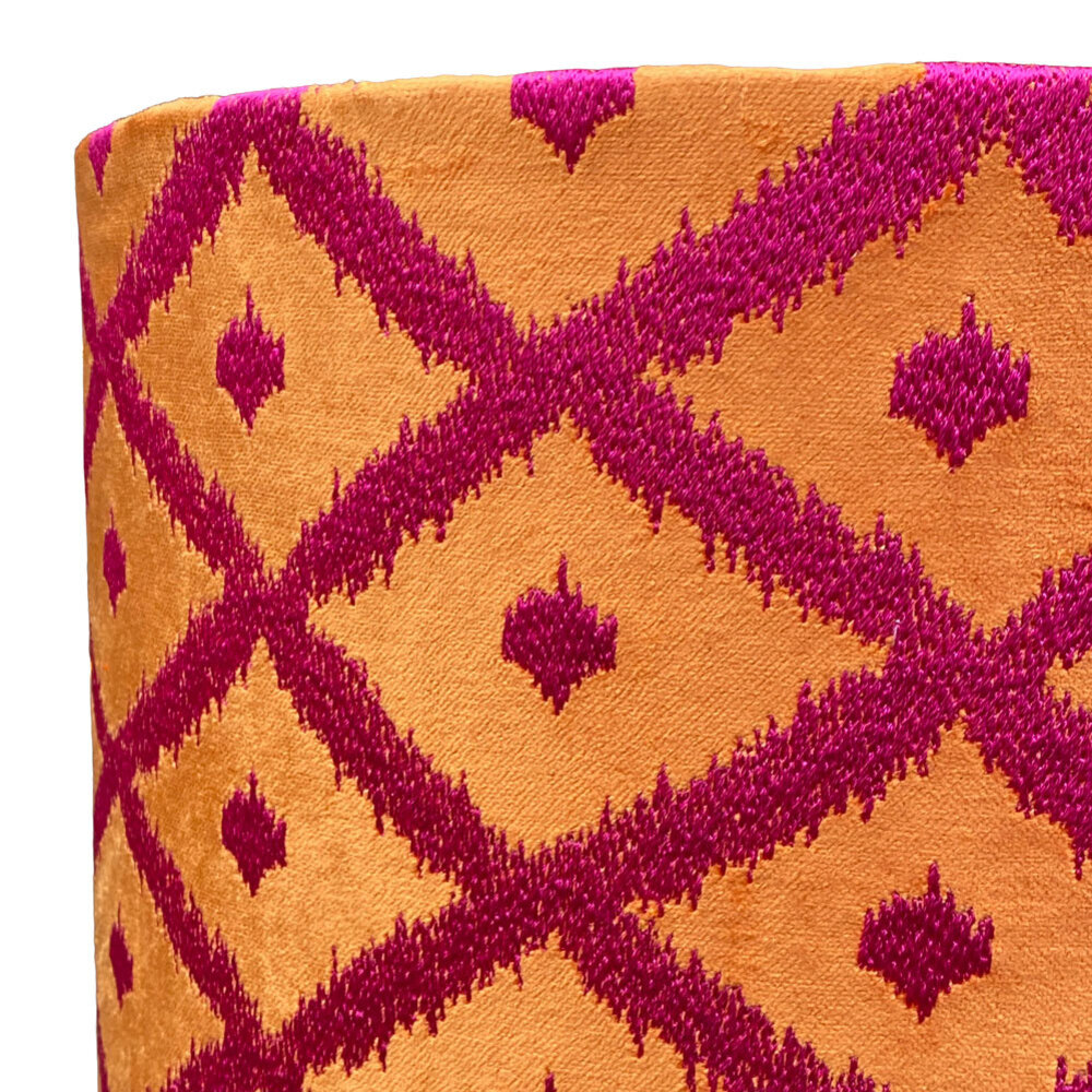 Colmore - Lampenkap Luna Oranje Fuchsia 31x28cm Colmore - Lampenkap Luna Oranje Fuchsia 31x28cm