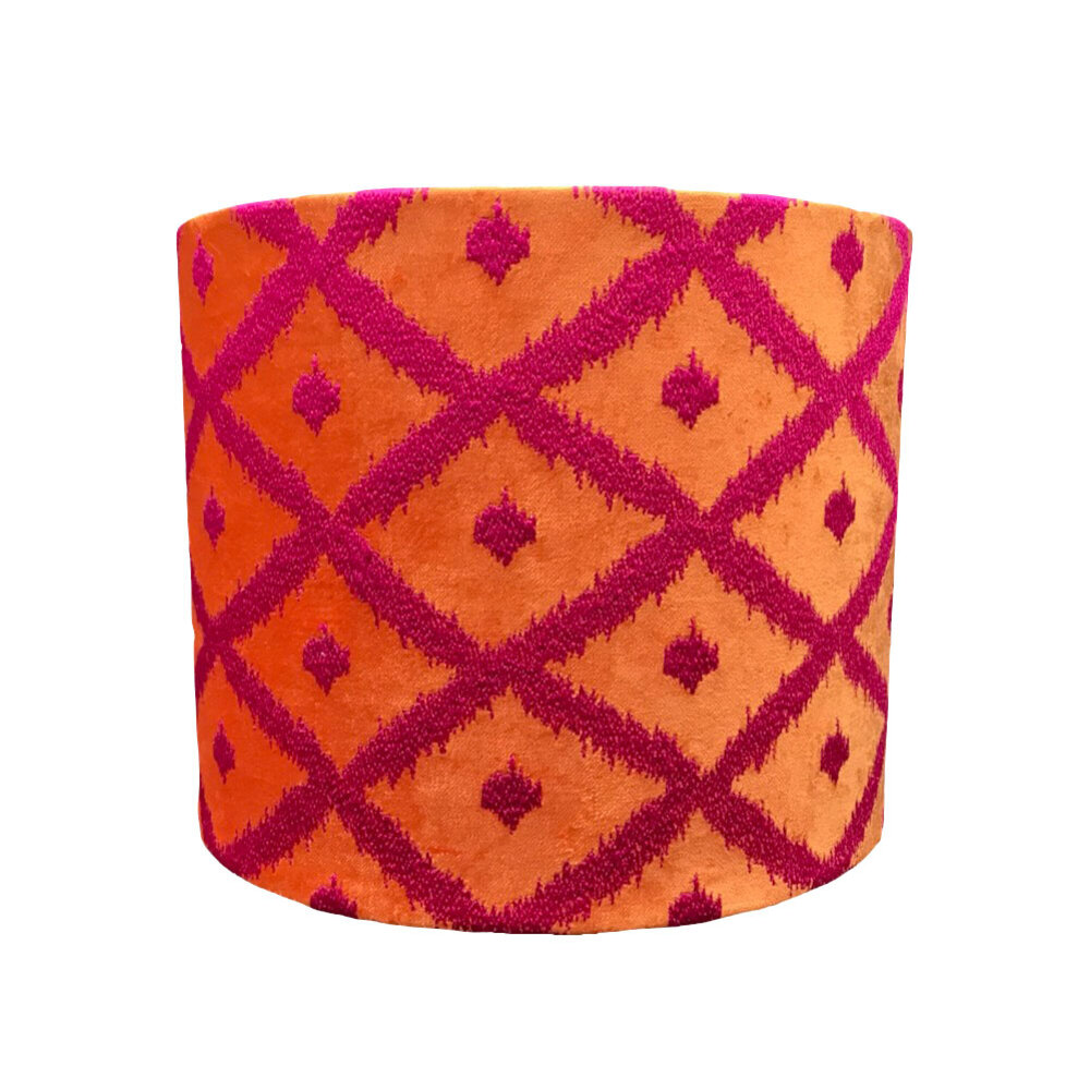 Colmore - Lampenkap Luna Oranje Fuchsia 25x20cm Colmore - Lampenkap Luna Oranje Fuchsia 25x20cm