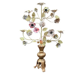 Melting Pot - Kandelaar Candelabra Multicolor Metaal 50x70cm vintage look Melting Pot - Kandelaar Candelabra Multicolor Metaal 50x70cm vintage look