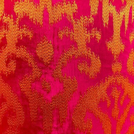 Colmore - Lampenkap Victoria Fuchsia Oranje 45x38cm Colmore - Lampenkap Victoria Fuchsia Oranje 45x38cm