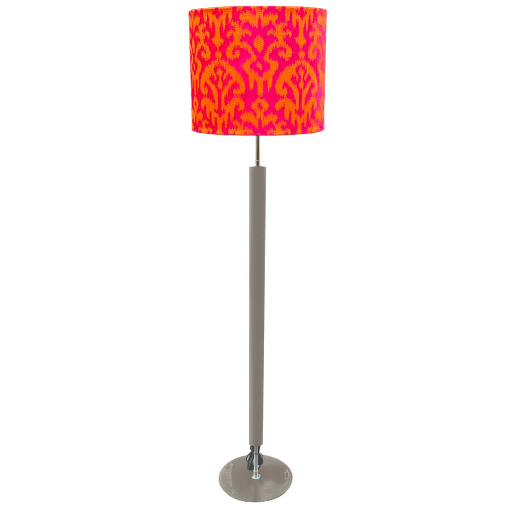 Melting Pot - Vloer Lamp Voet Glans Taupe-Grijs Metaal 8x132cm Melting Pot - Vloer Lamp Voet Glans Taupe-Grijs Metaal 8x132cm