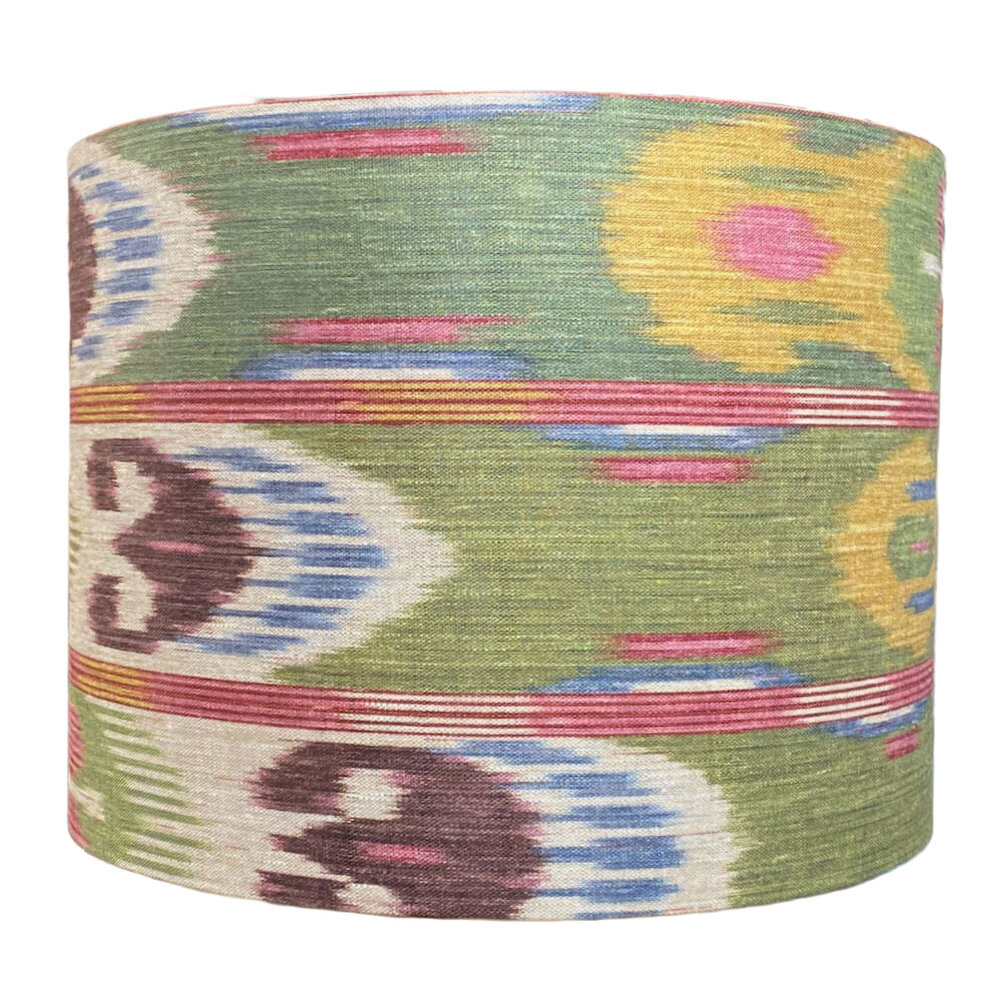 Melting Pot - Lampenkap Karela Groen Multicolor 40x30cm