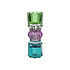 Waxinehouder Groen-Paars-Turquoise Glas 7x20cm