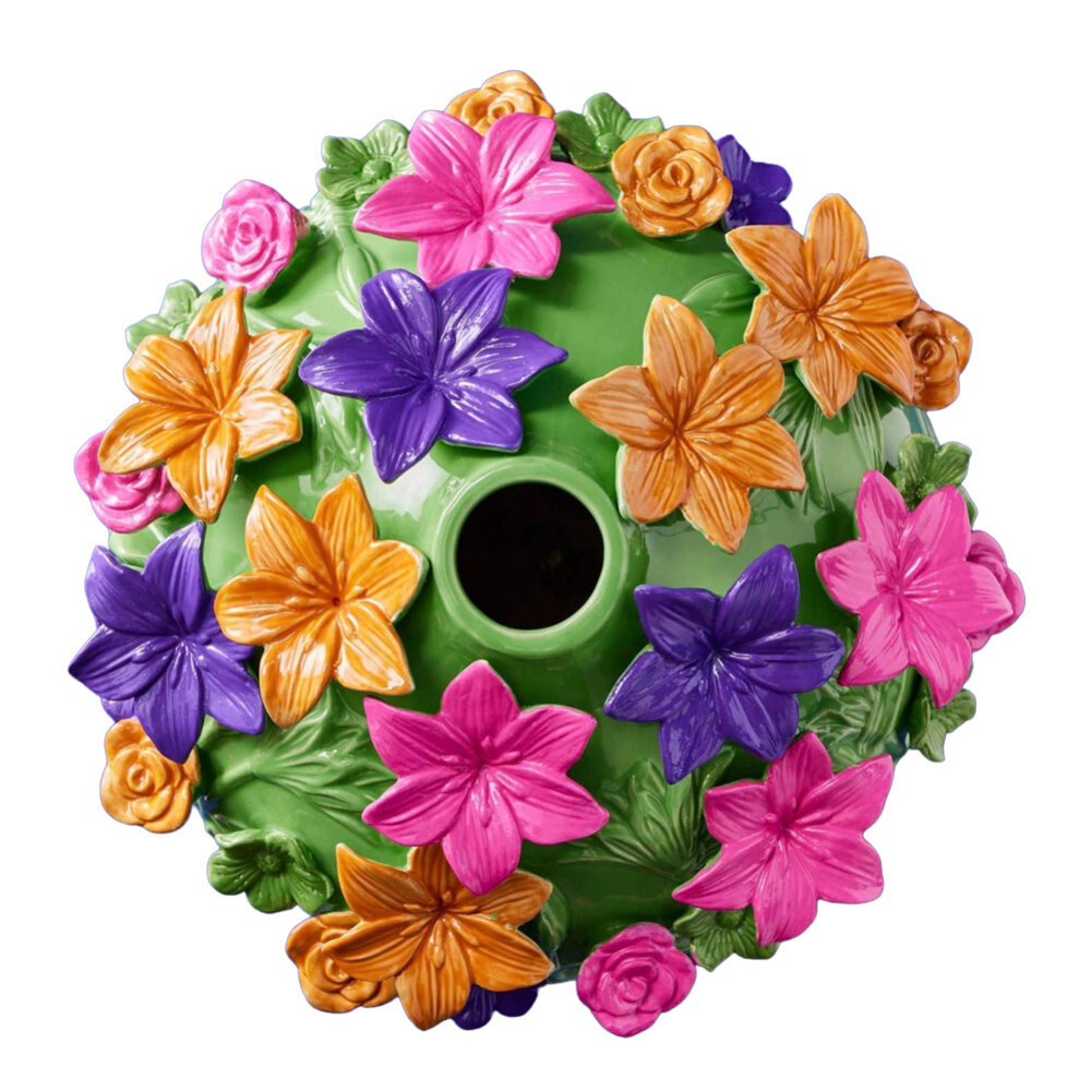 Werns - Vaas Verano Groen Multicolor Keramiek 34x29cm