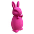 Beeld Paashaas Flock Fuchsia XL 26x63cm