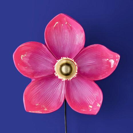 Werns - Wand Lamp Flower Fuchsia 31x33cm