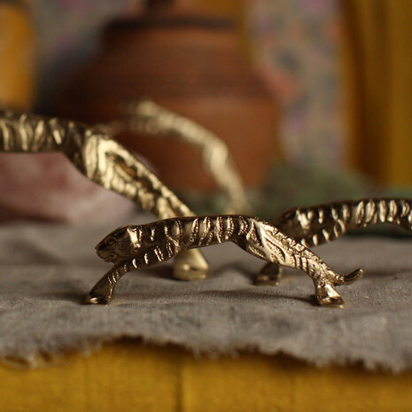 Doing Goods - Deurgreep James Jaguar Messing 4x11cm