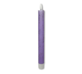 Melting Pot - LED-Kaars Candy Lila Goudspetters 25cm met Timer Melting Pot - LED-Kaars Candy Lila Goudspetters 25cm met Timer