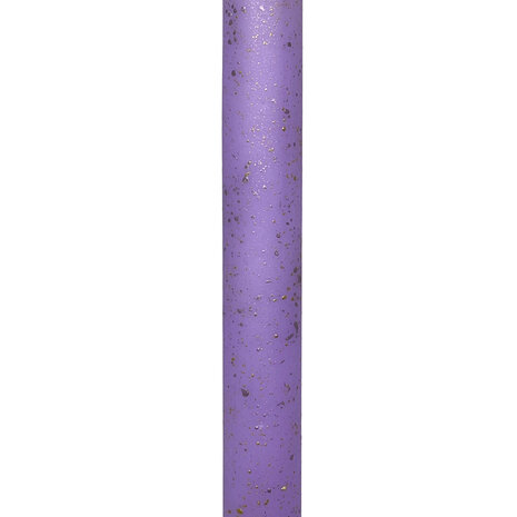 Melting Pot - LED-Kaars Candy Lila Goudspetters 25cm met Timer Melting Pot - LED-Kaars Candy Lila Goudspetters 25cm met Timer