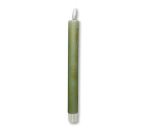 Melting Pot - LED-Kaars Candy Groen Goudspetters 25cm met Timer Melting Pot - LED-Kaars Candy Groen Goudspetters 25cm met Timer