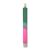 Melting Pot - LED-Kaars Candy Groen-Aqua-Roze 25cm + timer