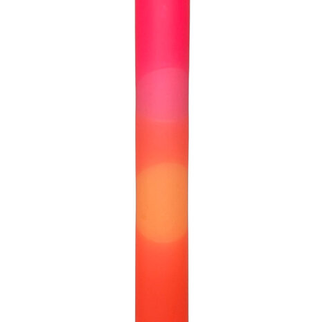 Melting Pot - LED-Kaars Candy Roze-Amber-Oranje 25cm + timer