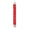 Melting Pot - LED-Kaars Candy Roze-Rood Bubbels Brons 25cm + timer