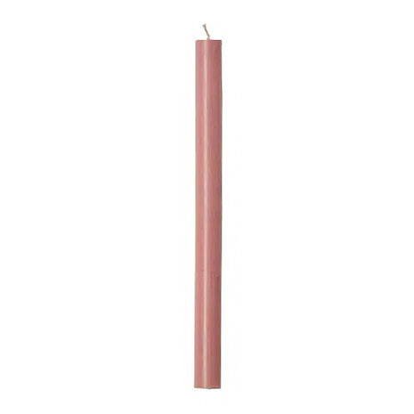 Rustik Lys - Dinerkaars Poederroze 2.1x30cm – Door-en-door Gekleurd