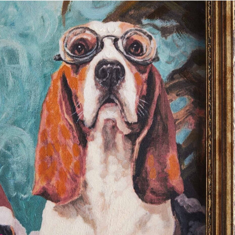 Werns - Schilderij Spa Dag Acryl op Canvas 74x74cm ingelijst