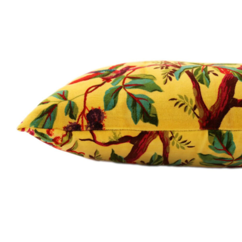 Imbarro - Sierkussen Royal Paradise Geel Velours 60x40cm Imbarro - Sierkussen Royal Paradise Geel Velours 60x40cm