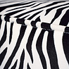 Werns - Stoel Fauteuil Zebra Zwart-Wit 77x76x83cm