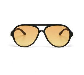 Okkia - Zonnebril ALESSIO Aviator Black Yellow OK021BK-YE Okkia - Zonnebril ALESSIO Aviator Black Yellow OK021BK-YE