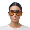 Okkia - Zonnebril ALESSIO Aviator Black Yellow OK021BK-YE Okkia - Zonnebril ALESSIO Aviator Black Yellow OK021BK-YE
