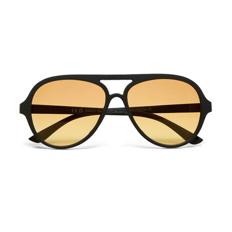 Okkia - Zonnebril ALESSIO Aviator Black Yellow OK021BK-YE Okkia - Zonnebril ALESSIO Aviator Black Yellow OK021BK-YE
