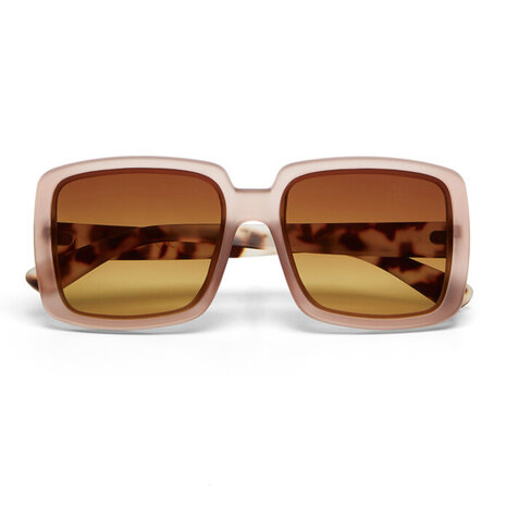 Okkia - Zonnebril ALESSIA Square Pink Havana OK027-PH Okkia - Zonnebril ALESSIA Square Pink Havana OK027-PH