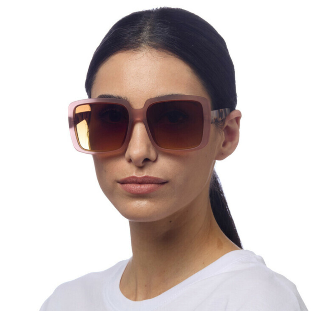 Okkia - Zonnebril ALESSIA Square Pink Havana OK027-PH Okkia - Zonnebril ALESSIA Square Pink Havana OK027-PH