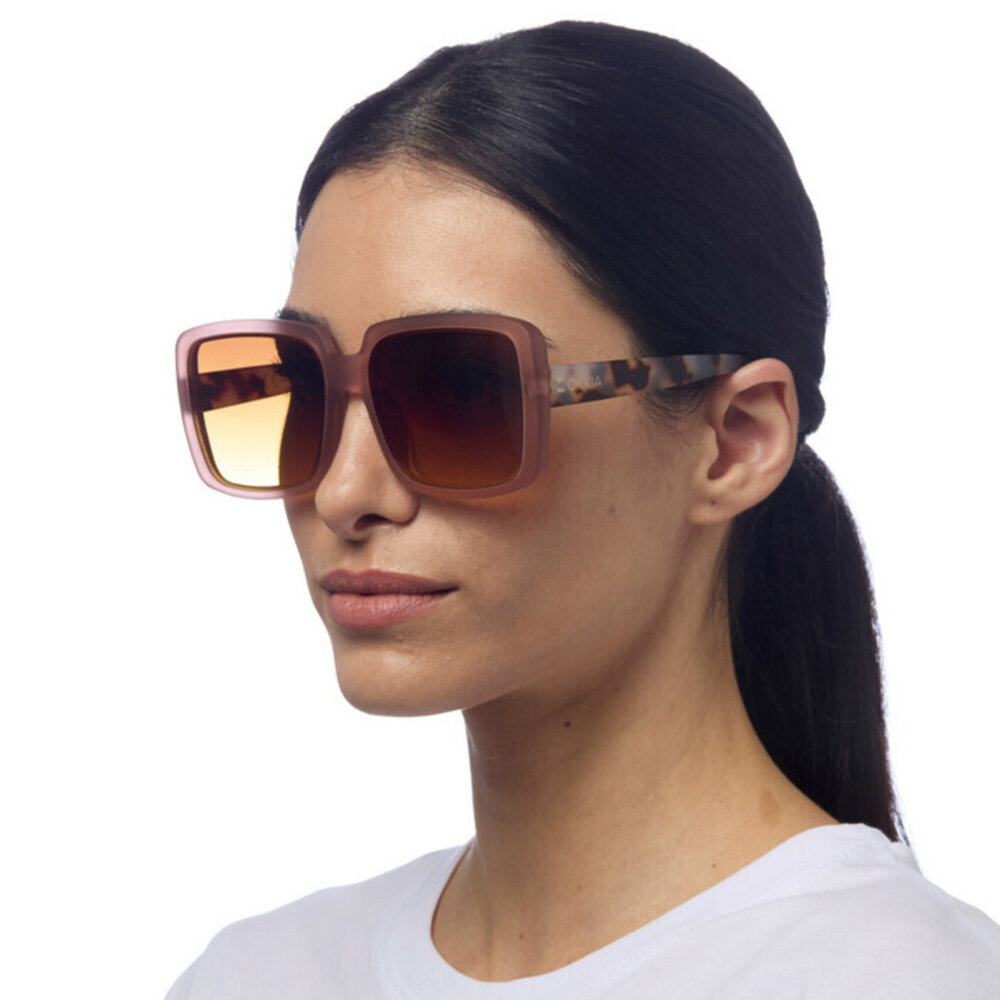 Okkia - Zonnebril ALESSIA Square Pink Havana OK027-PH Okkia - Zonnebril ALESSIA Square Pink Havana OK027-PH