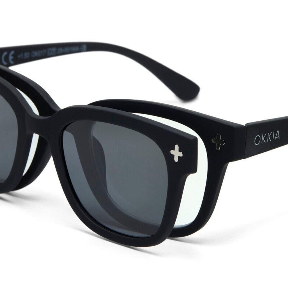 Okkia - MagMask Sun GIOVANNI Black POLARIZED OKM017-BK