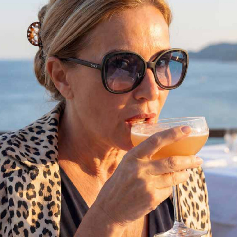 Okkia - Zonnebril ANNA Butterfly Black OK019-BK