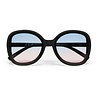 Okkia - Zonnebril ANNA Butterfly Zwart met Blauw-Roze Glazen OK019-BK-BP Okkia - Zonnebril ANNA Butterfly Zwart met Blauw-Roze Glazen OK019-BK-BP