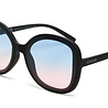 Okkia - Zonnebril ANNA Butterfly Zwart met Blauw-Roze Glazen OK019-BK-BP Okkia - Zonnebril ANNA Butterfly Zwart met Blauw-Roze Glazen OK019-BK-BP