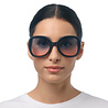 Okkia - Zonnebril ANNA Butterfly Zwart met Blauw-Roze Glazen OK019-BK-BP Okkia - Zonnebril ANNA Butterfly Zwart met Blauw-Roze Glazen OK019-BK-BP