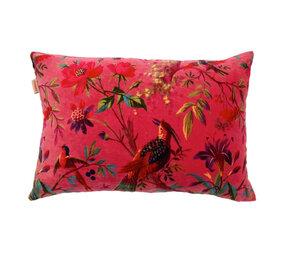 Imbarro - Sierkussen Royal Paradise Cerise Velours 60x40cm