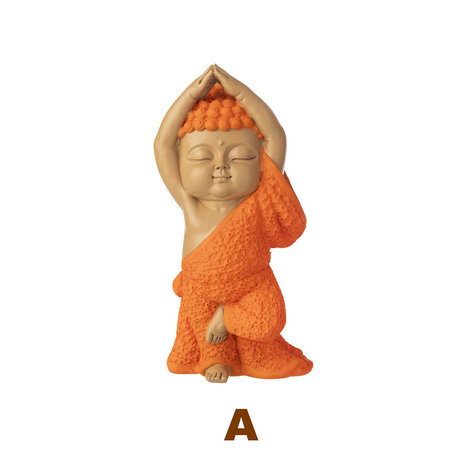 Melting Pot - Beeldje Boeddha Dans 13x20cm 2 kleuren 3 vormen