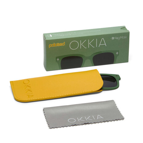 Okkia - MagMask Sun GIOVANNI Green POLARIZED OKM017-GR