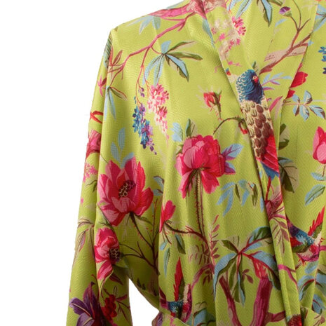 Imbarro - Kimono Royal Paradise Apple Viscose One-size