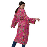 Imbarro - Kimono Royal Paradise Purper Viscose One-size