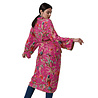 Imbarro - Kimono Royal Paradise Purper Viscose One-size